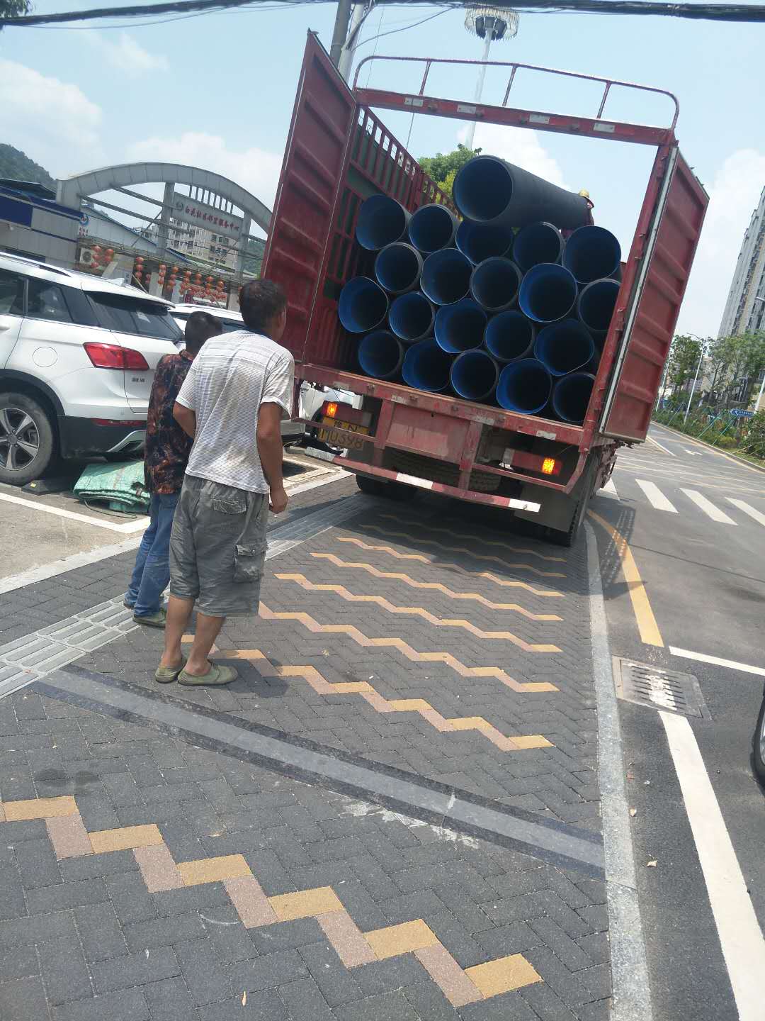 HDPE雙壁波紋管解決深圳光明新區(qū)萬效社區(qū)雨季積水苦惱