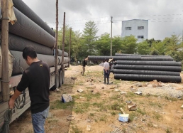 河源HDPE雙壁波紋管為城市雨污分流改造提速